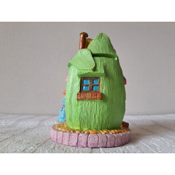 Hotdog mais huis van kunsthars spaarpot D11.5Hx15.5cm - spaarpotten