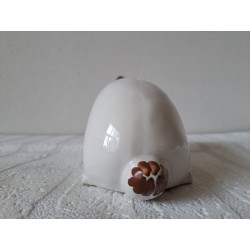Liggende konijn van porselein spaarpot 18x8.5x10cm - spaarpotten