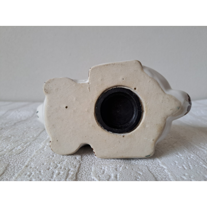 Liggende konijn van porselein spaarpot 18x8.5x10cm - spaarpotten