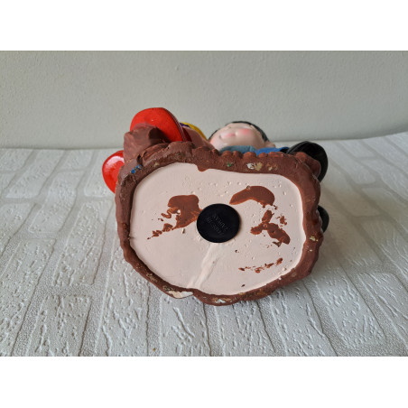 Meisje en jongen van keramiek Grote spaarpot 23x15.5x30cm - spaarpotten
