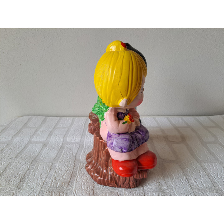 Meisje en jongen van aardewerk Grote spaarpot 23x15.5x30cm - spaarpotten