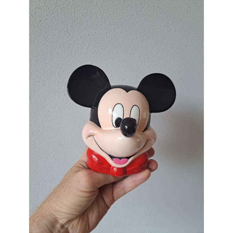 Mickey Mouse van porselein Disney spaarpot 15x12.5x13.5cm
