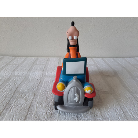 Goofy in een oldtimer auto Disney spaarpot 17x9x18cm - spaarpotten