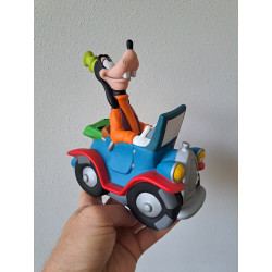Goofy in een oldtimer auto Disney spaarpot 17x9x18cm