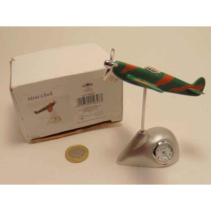 Supermarine Spitfire MK 1 klokje The leonardo collection