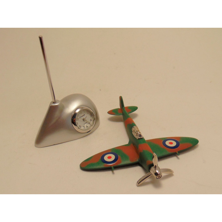Supermarine Spitfire MK 1 klokje The leonardo collection