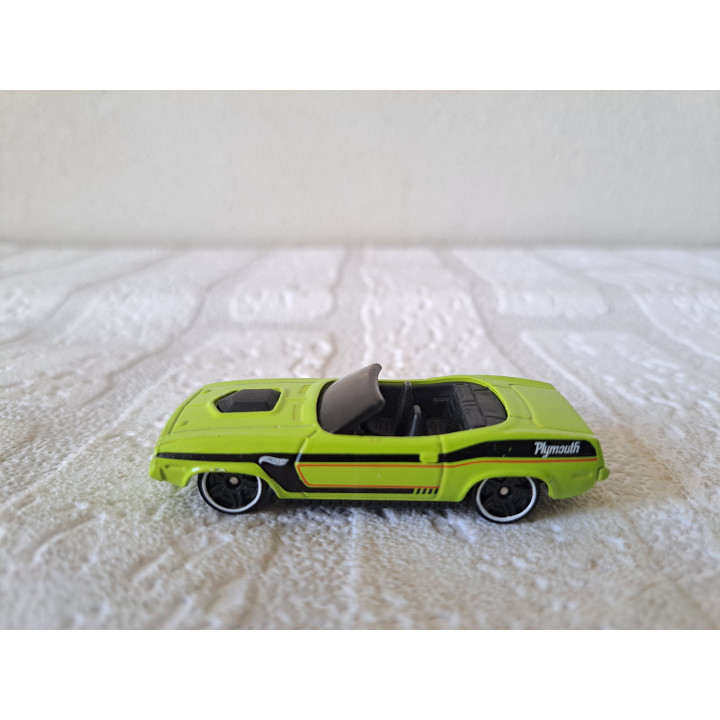 Plymouth Barracuda 1970 10 pack Hot wheels 2017 lime