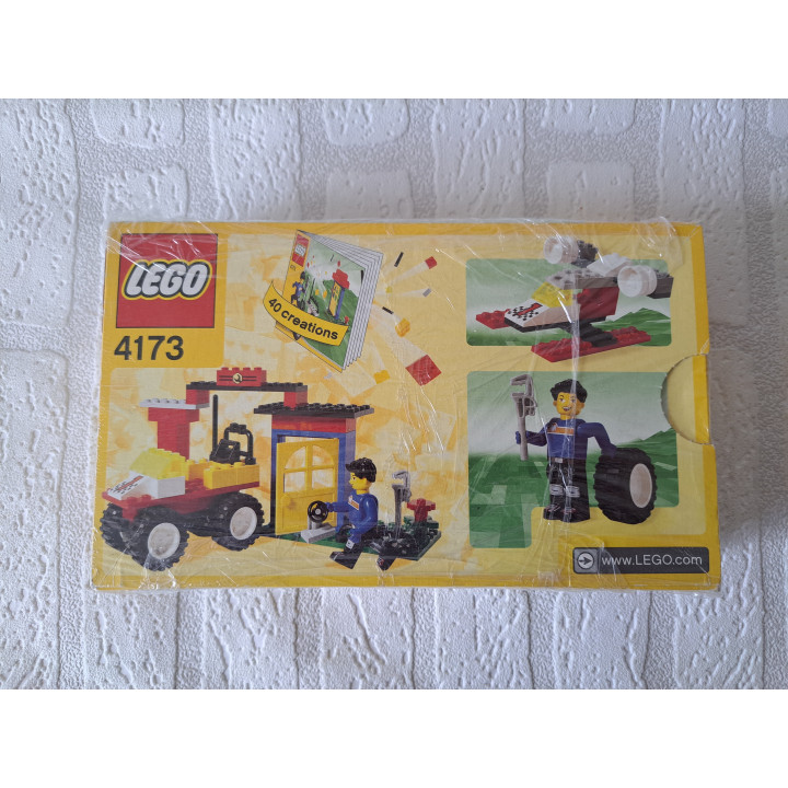 Max's Pitstop 2001 Lego Creator Basic Set 4173 COMPLEET - lego en Duplo