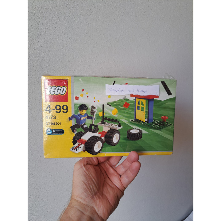 Max's Pitstop 2001 Lego Creator Basic Set 4173 COMPLEET