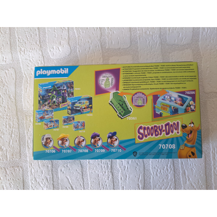 Kapitein Cutler Scooby Doo Playmobil 70708 25x4.5x14cm - playmobil
