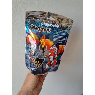 Vuurdraak met samoerai Playmobil Dragons 5463 17x5x24cm