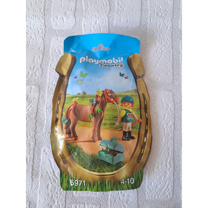 Pony om te versieren met vlinders Playmobil Country 6971 - playmobil