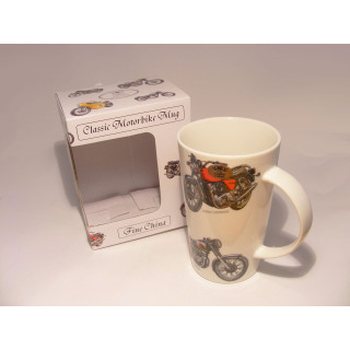 Beker met klassieke motoren opdruk The leonardo collection