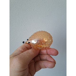Egel van kerstbal glas uit de USSR D5.5cm