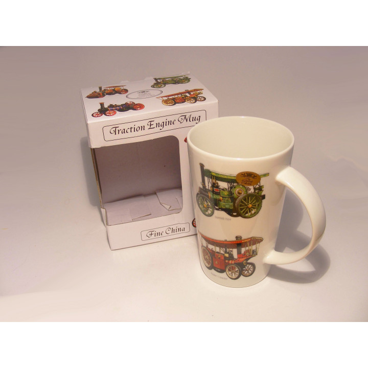Beker met stoommachines tractoren afbeeldingen The leonardo collection