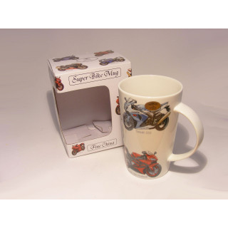 Beker met motoren opdruk The leonardo collection