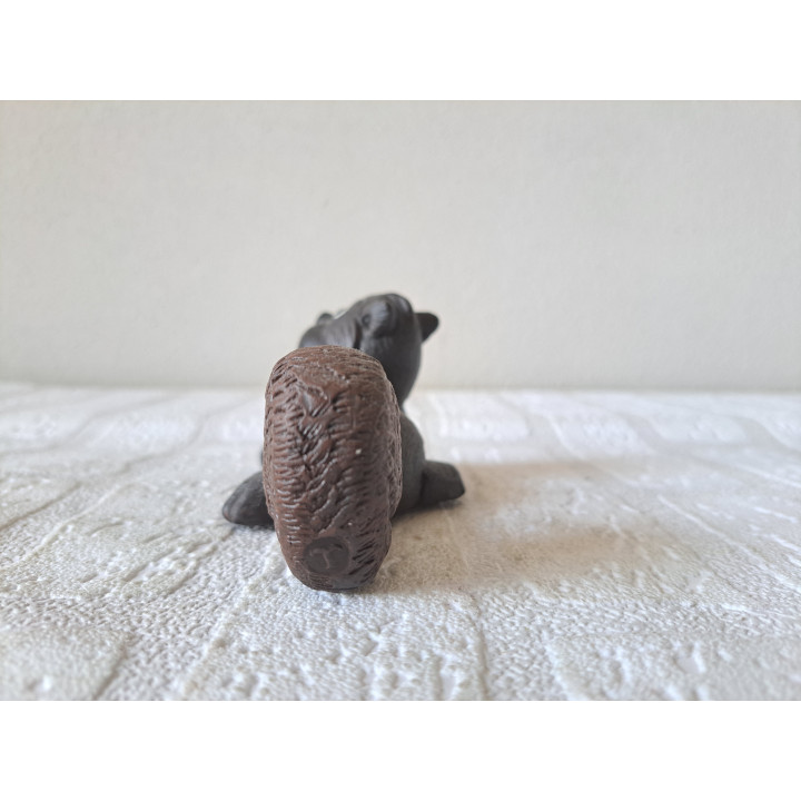 Eekhoorns van keramiek voor op te hangen 14x6x6cm - dierfiguren