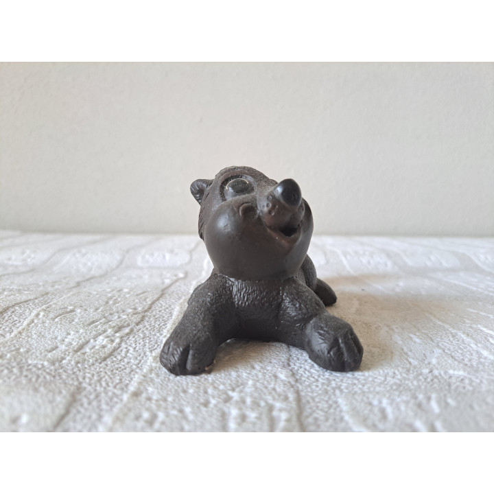 Eekhoorns van keramiek voor op te hangen 14x6x6cm - dierfiguren