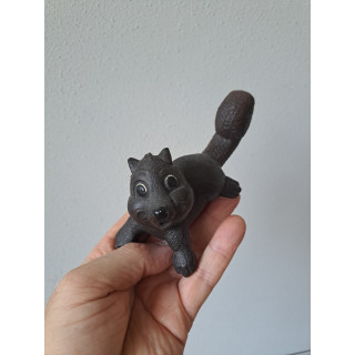 Eekhoorns van keramiek voor op te hangen 14x6x6cm