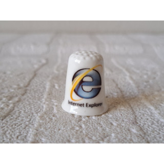 Internet Explorer logo vingerhoedje