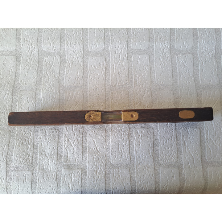 Vintage Wooden Spirit Level 40cm Classic Tool Collectible