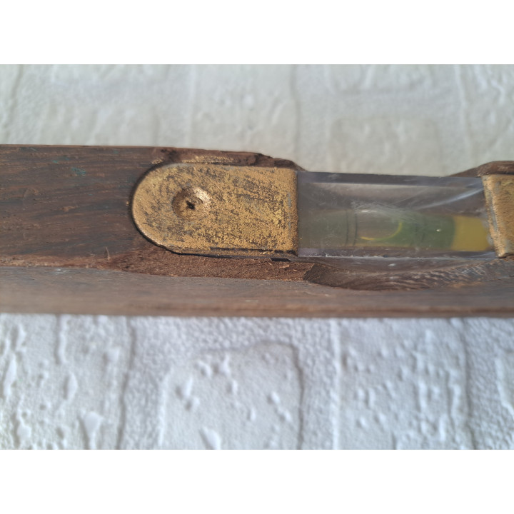 Vintage Wooden Spirit Level 40cm Classic Tool Collectible