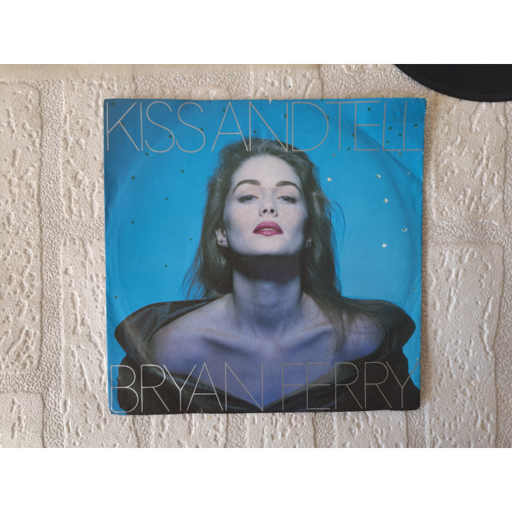 Bryan Ferry "Kiss And Tell" 1988 Virgin Vinyl Single 109701 - Vinyl Singles Bryan Ferry "Kiss And Tell" 1988 Virgin Vinyl Single 109701 - Vinyl Singles