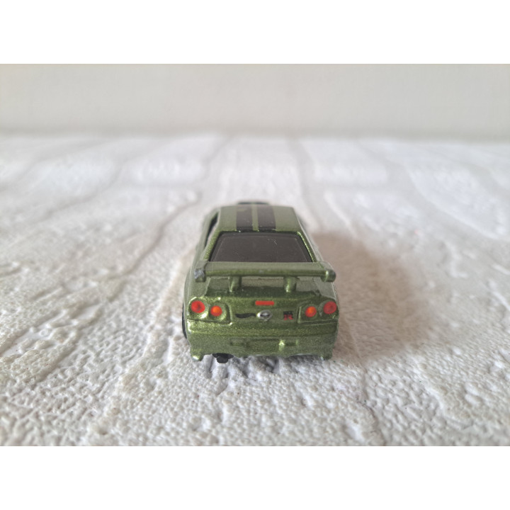 Nissan Skyline GT-R BNR34 Hot wheels 2019-045 - Verzamelmodelauto