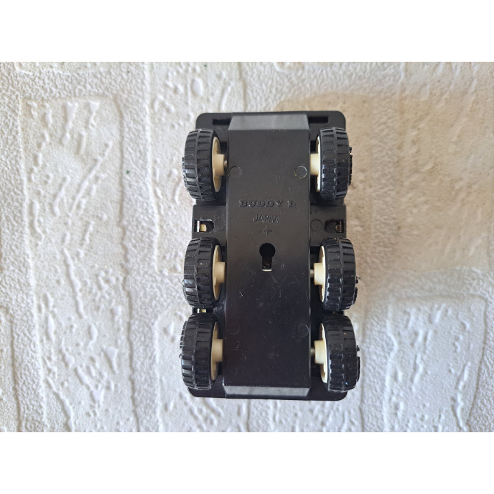 Japanse tank HQ 4929 van blik Buddy L jaren 60 10x5x5.5cm - Verzamelmodelauto