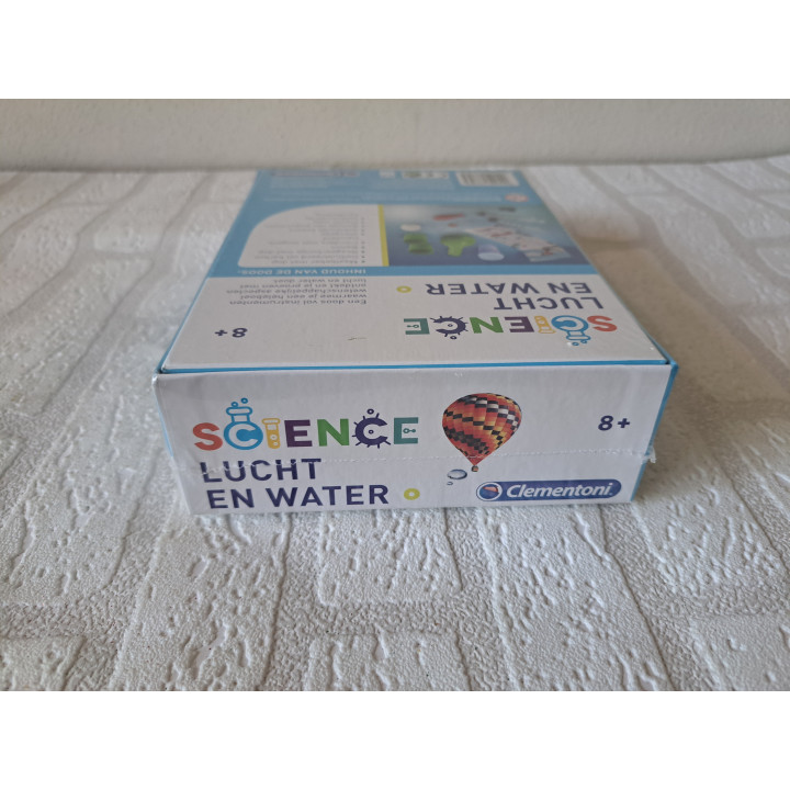 Science Lucht en Water Clementoni 15x21x5.5cm - Science