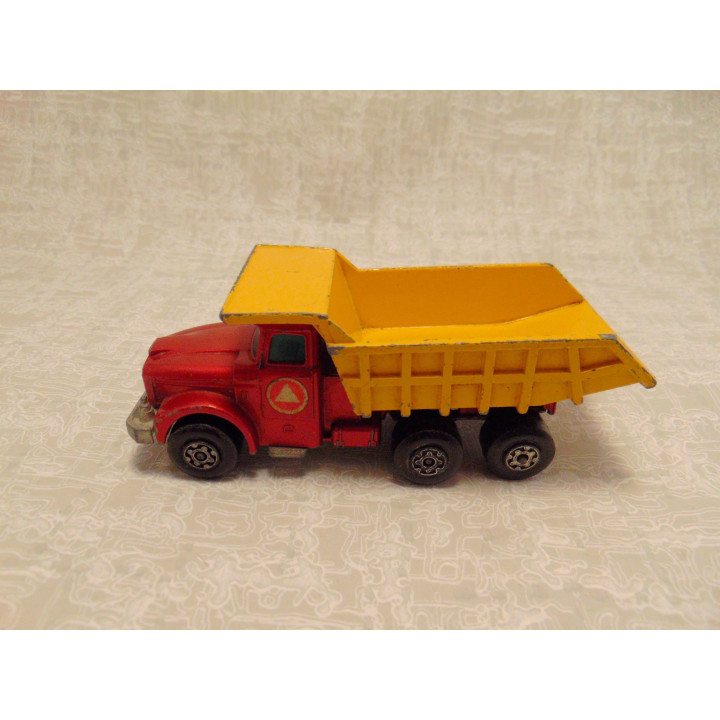 Constructor kiepwagen Matchbox roobruin