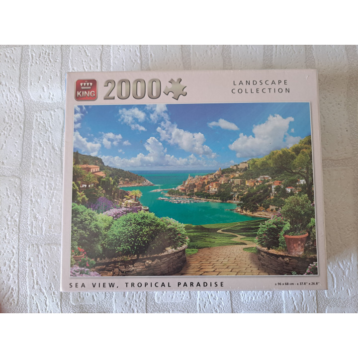 Italië La Spezia puzzel met 2000 stukjes King 96x68cm - puzzels