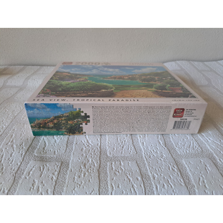 Italië La Spezia puzzel met 2000 stukjes King 96x68cm - puzzels