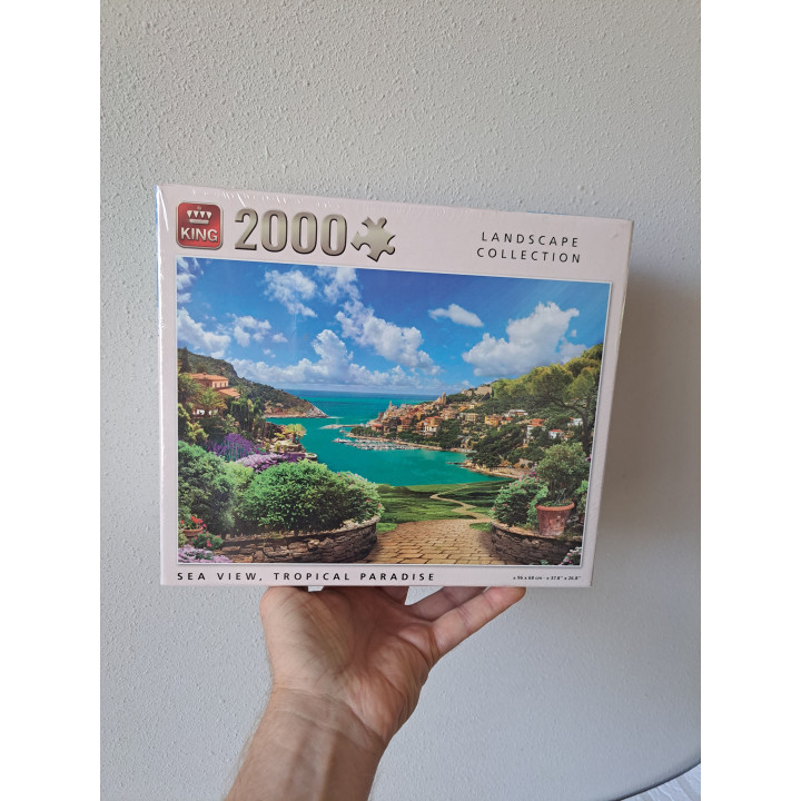 Italië La Spezia puzzel met 2000 stukjes King 96x68cm