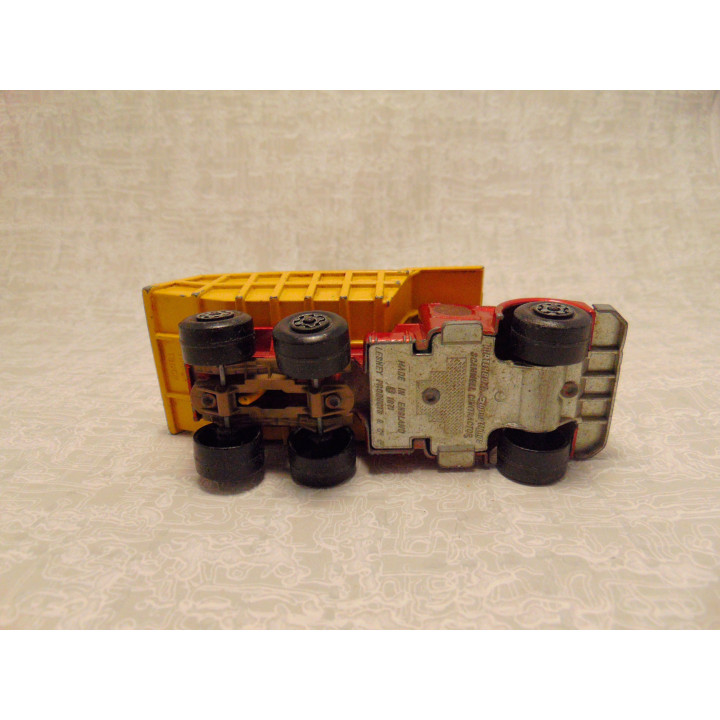 Constructor kiepwagen Matchbox roobruin