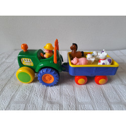 Thaise dansers van stof met houten plateau 7x5x20.5cm- klederdracht