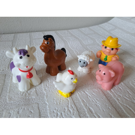 Thaise dansers van stof met houten plateau 7x5x20.5cm- klederdracht