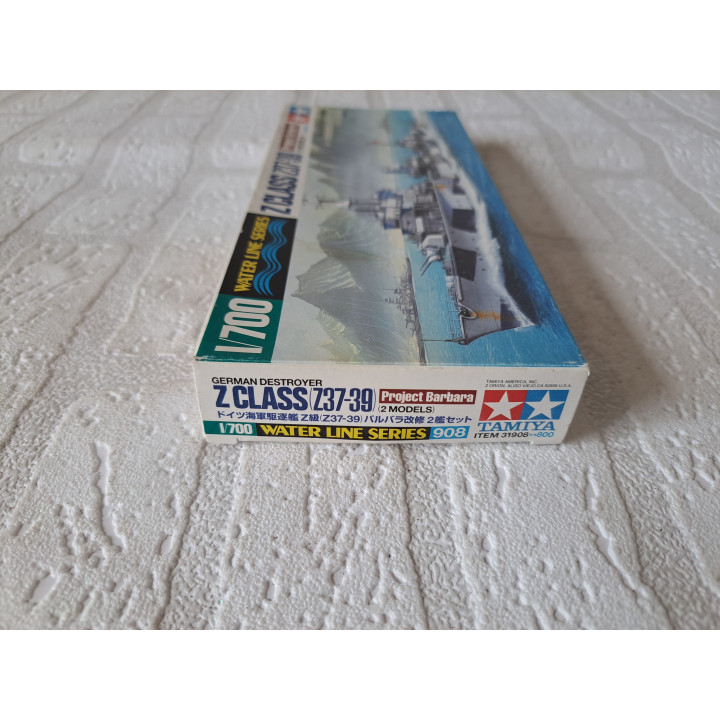 German destroyer Z Class Z37-39 bouwdoos 1:700 Tamiya - bouwdozen