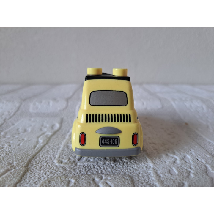 Luigi Cars 2 2012 Fiat 500 Lego Duplo 7x4x5cm - lego en Duplo