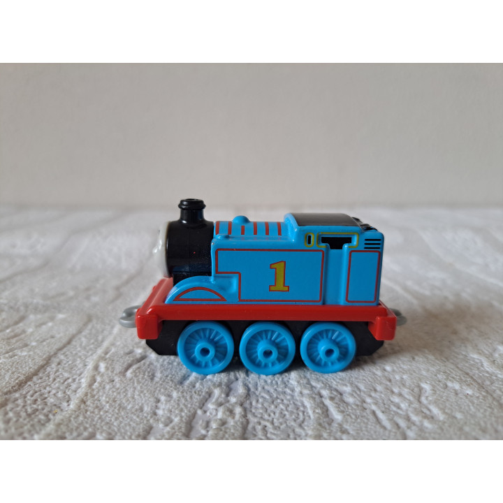 Thomas de Trein van metaal 7.5x3x4cm - Thomas de Trein