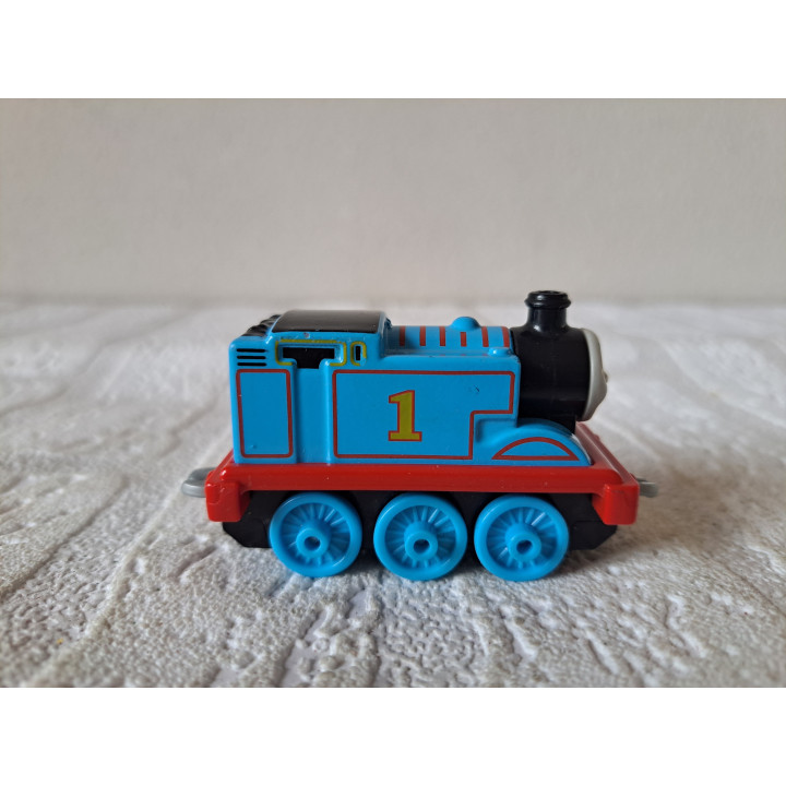Thomas de Trein van metaal 7.5x3x4cm - Thomas de Trein