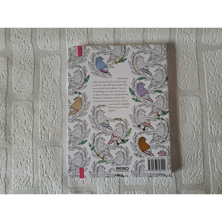 Animal Wonders kleurboek met 128 pagina's 9789036648424 - kleurboeken