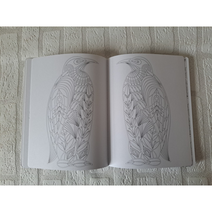 Animal Wonders kleurboek met 128 pagina's 9789036648424 - kleurboeken