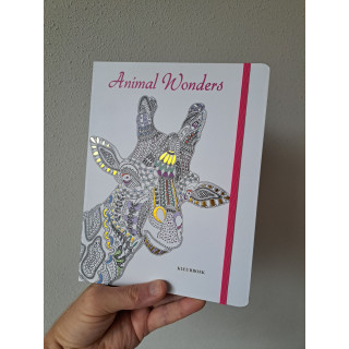 Animal Wonders kleurboek met 128 pagina's 9789036648424