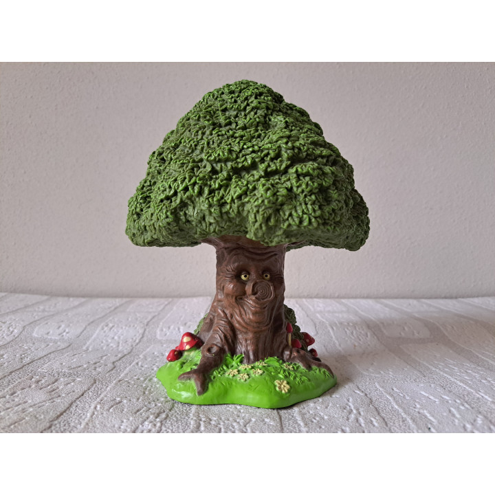 Sprookjesboom Rubber spaarpot Efteling-Rabobank D16xH19cm - spaarpotten