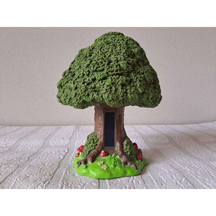 Sprookjesboom Rubber spaarpot Efteling-Rabobank D16xH19cm - spaarpotten