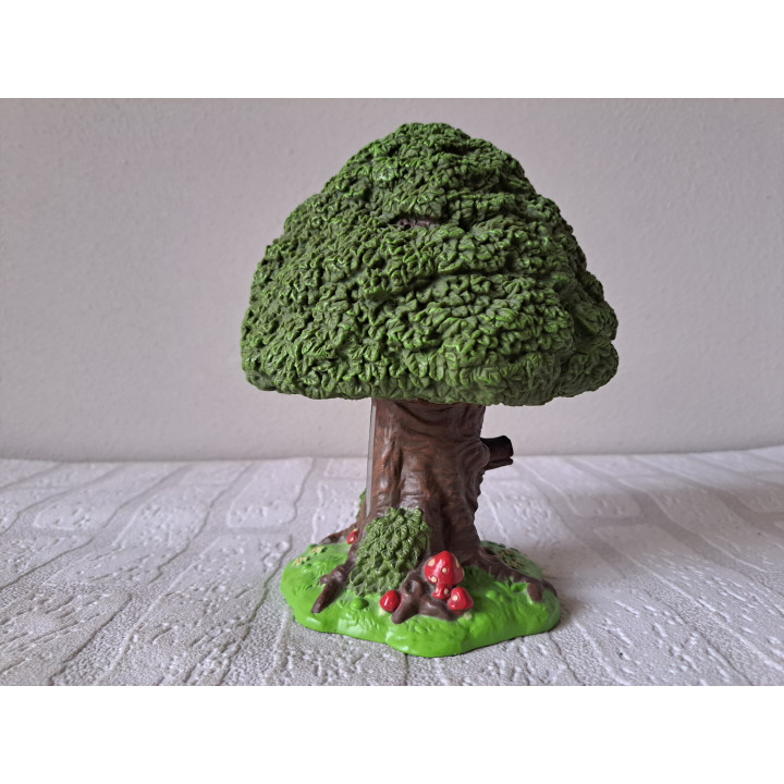 Sprookjesboom Rubber spaarpot Efteling-Rabobank D16xH19cm - spaarpotten