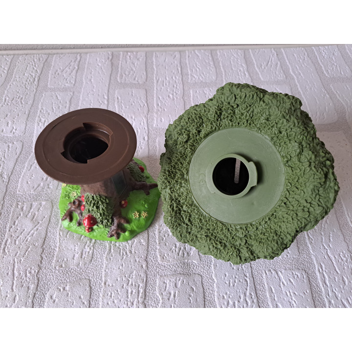 Sprookjesboom Rubber spaarpot Efteling-Rabobank D16xH19cm - spaarpotten