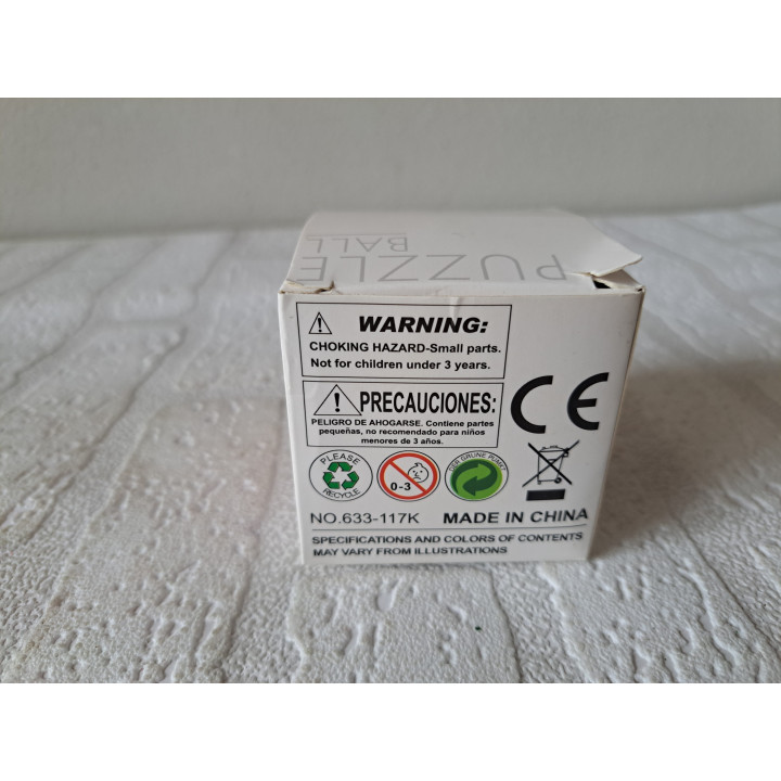 Fidget IQ puzzelbal van kunststof 6.5x6.5x6.5cm - IQ spellen