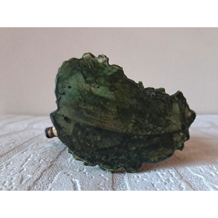 Duitse jongen als herder met koe 14x10x12.5cm, van kunsthars